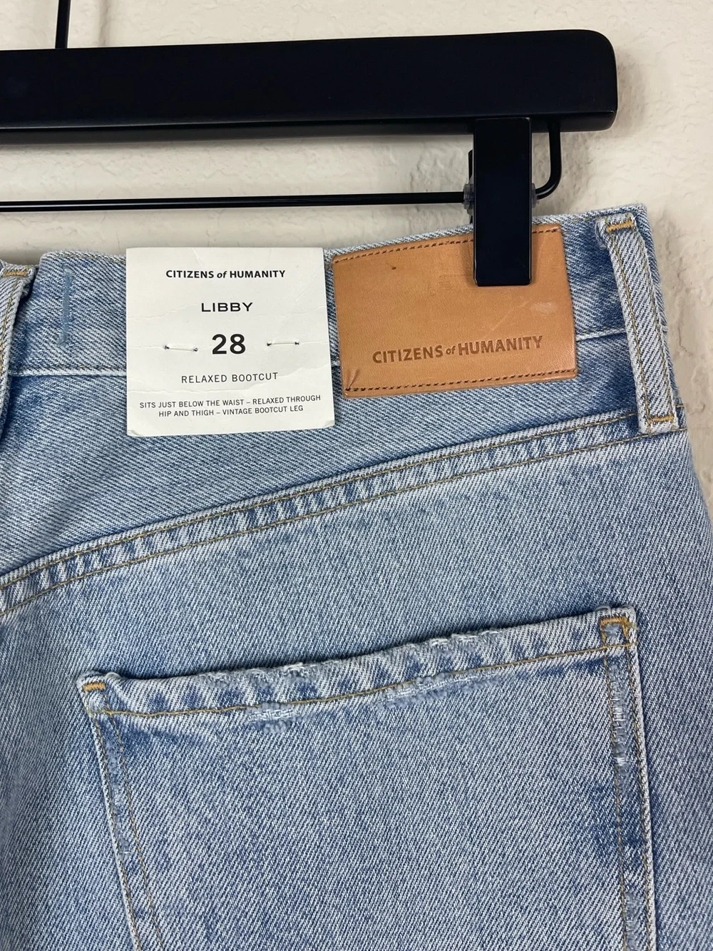 Citizens of Humanity Libby High Rise Bootcut Jeans Size 28 NWT - Picture 6 of 10